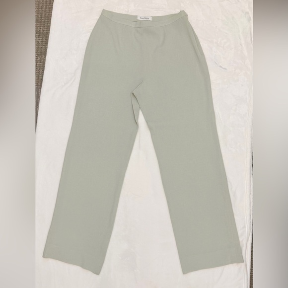 MaxMara Light Sage Pants - MaxMara - Picture 3 of 5